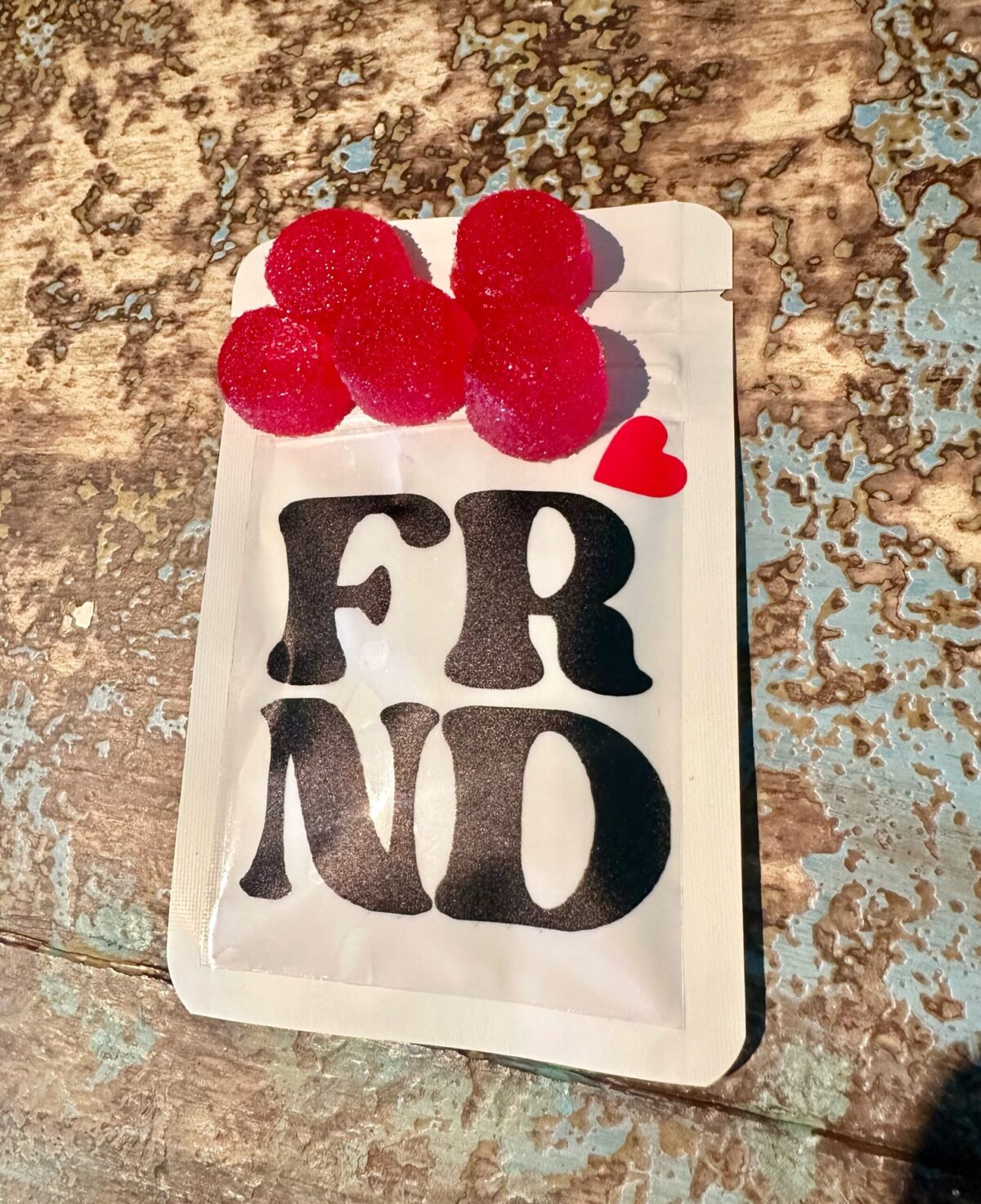 FRND'S. Heart Medicine Gummies. 5 Gummies/bag. 2 Bags - Good Moods Magic Mushrooms Gummies