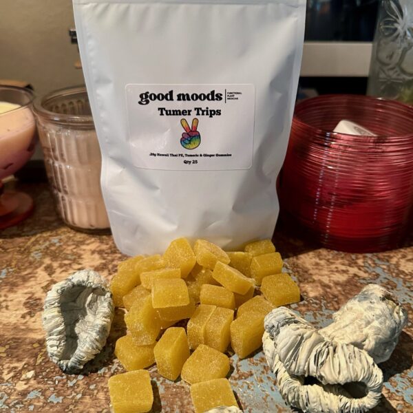 Tumer Trips Gummies w/ Hawaii'n Thai PE. x 25 - Good Moods Magic Mushrooms Gummies