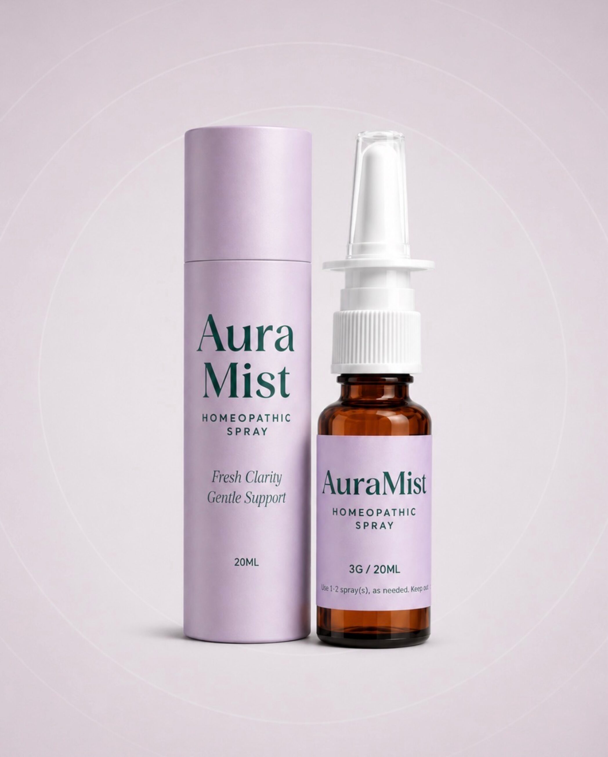 Aura Mist Homeopathic Nasal K Spray. REPLACES ALPEN GLOW