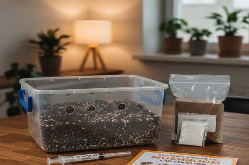 How to grow Golden Teacher mushrooms